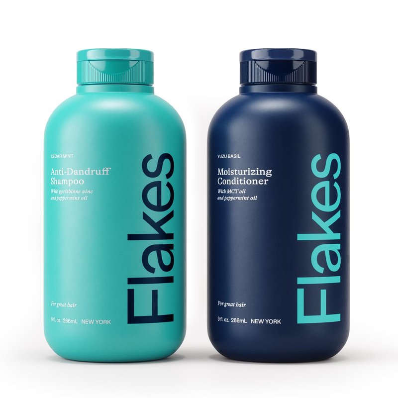 Anti Dandruff Shampoo and Conditioner Set - Hydrating Formula for Dry, Flaky Scalp | Sulfate & Paraben Free | 9 fl oz