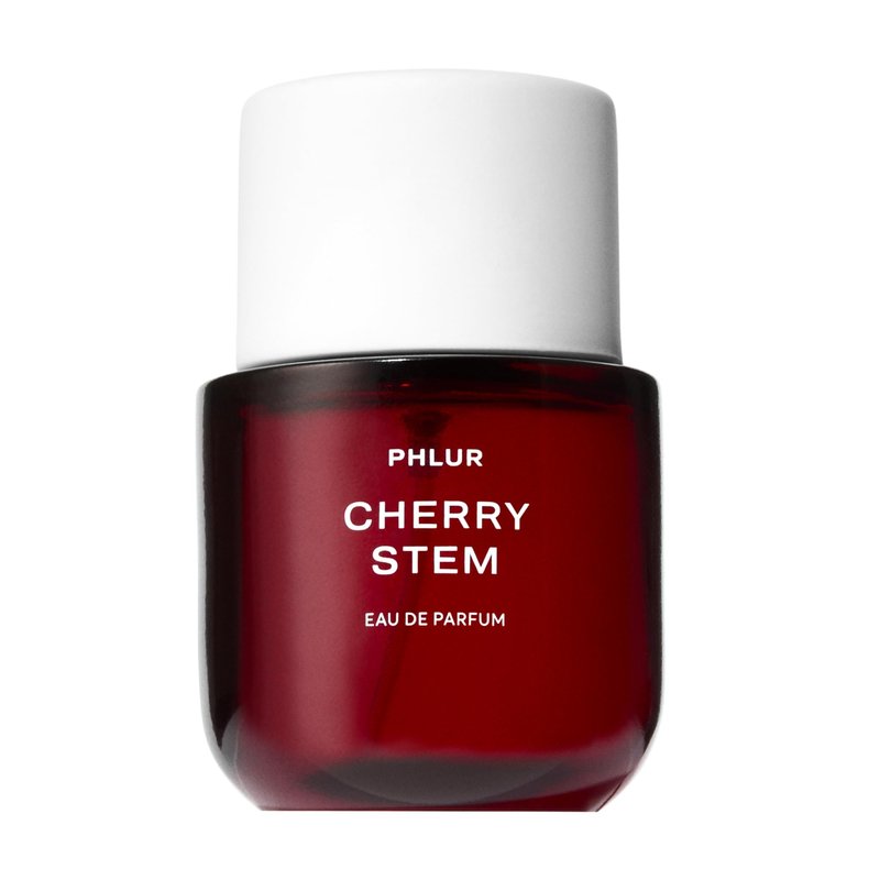 PHLUR Cherry Stem Perfume for Women & Men, 50 mL – Black Cherry & Caramel Eau de Parfum, Fruity Woody with Orange Brandy, Jasmine Ebony Woods & Soft Leather