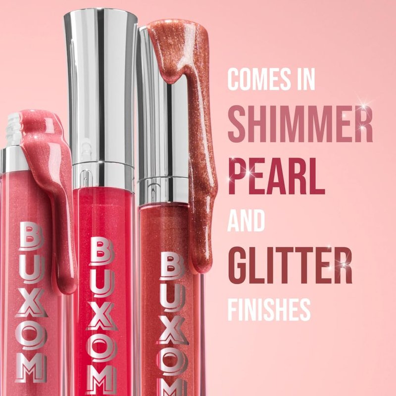 Buxom Full-On Plumping Lip Polish, Tinted Lip Plumper Gloss, Plumping Peptides & Vitamin E, High Shine Lip Gloss, Nourishes, Moisturizes & Softens Lips, Vegan