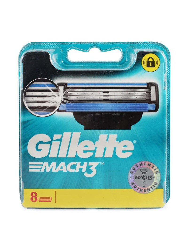 Gillette Mach 3 Razor Blades - Precision Shaving | 8 Count Pack