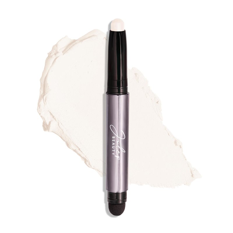 Julep Eyeshadow 101 Cream-to-Powder Waterproof Eyeshadow Stick – Snowfall Matte – Long-Lasting, Buildable, Crease-Proof, Cruelty Free, Matte Finish with Built-In Smudger