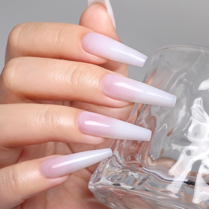Imtiti Builder Gel Nail, 3 in 1 Gel for Extension,Strong, UV LED Lamp Cure Required,Nails for Home DIY Professional Nail Salon(Milky White-35g)