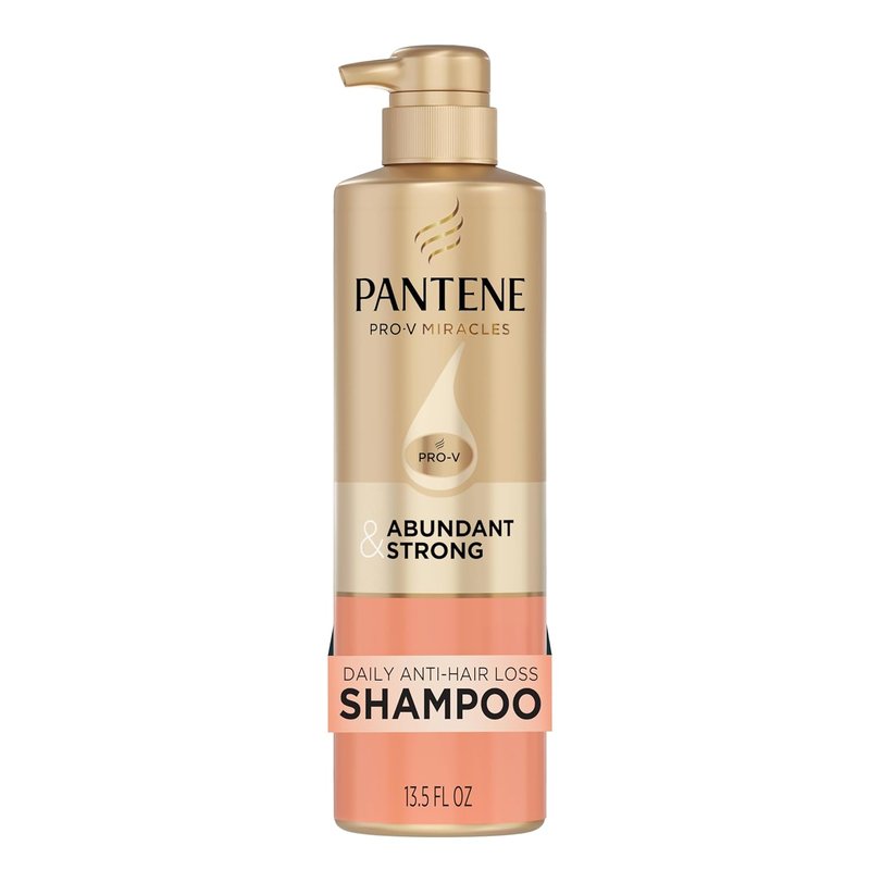 Pantene Abundant & Strong Shampoo - Strengthens Hair Roots | 13.5 oz