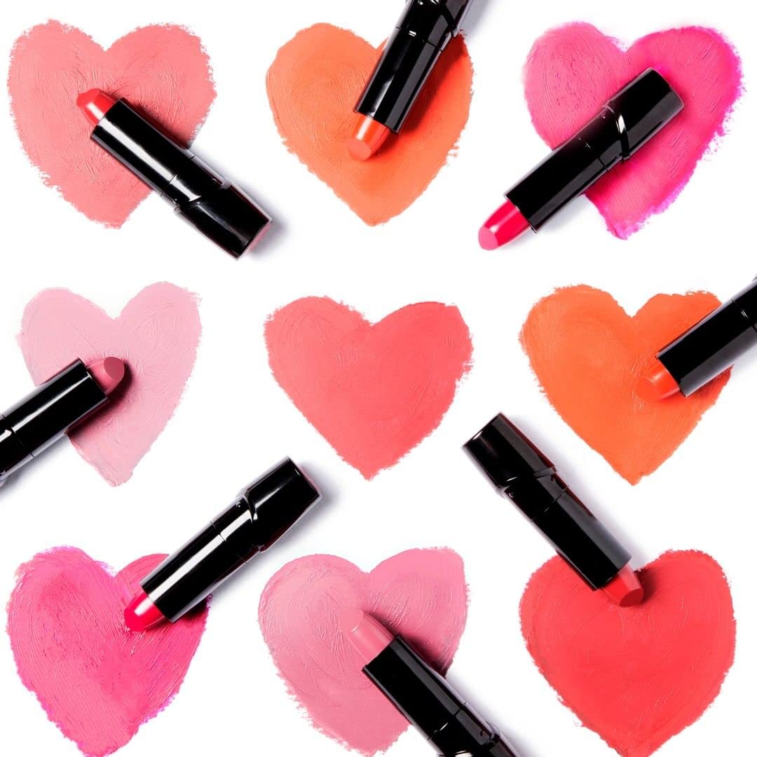 wet n wild Silk Finish Lipstick, Hydrating Rich Buildable Lip Color, Formulated with Vitamins A,E, & Macadamia for Ultimate Hydration, Cruelty-Free & Vegan - In The Near Fuchsia (Pack of 2)