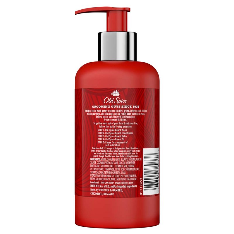 Old Spice Beard Wash - Gentle Shampoo for Men | 7.6 fl oz