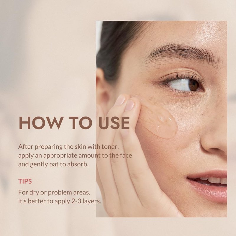 MIZON Snail Mucin Repair Ampoule Korean Snail Serum with Hyaluronic Acid Peptides & Vitamin E Hydrating Snail Skincare for Elasticity & Glass Skin Look (1.01 fl oz)