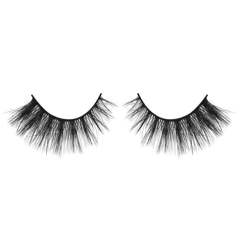 Onlyall Lashes Mink False Eyelashes Natural Wispy Lashes Soft Faux Mink Lashes Fluffy False Lashes 16MM A04