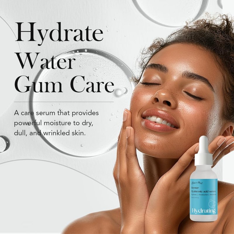 Hyaluronic Acid Serum - Hydrating Formula with Panthenol & Olive Leaf Extract | 1.0 fl oz