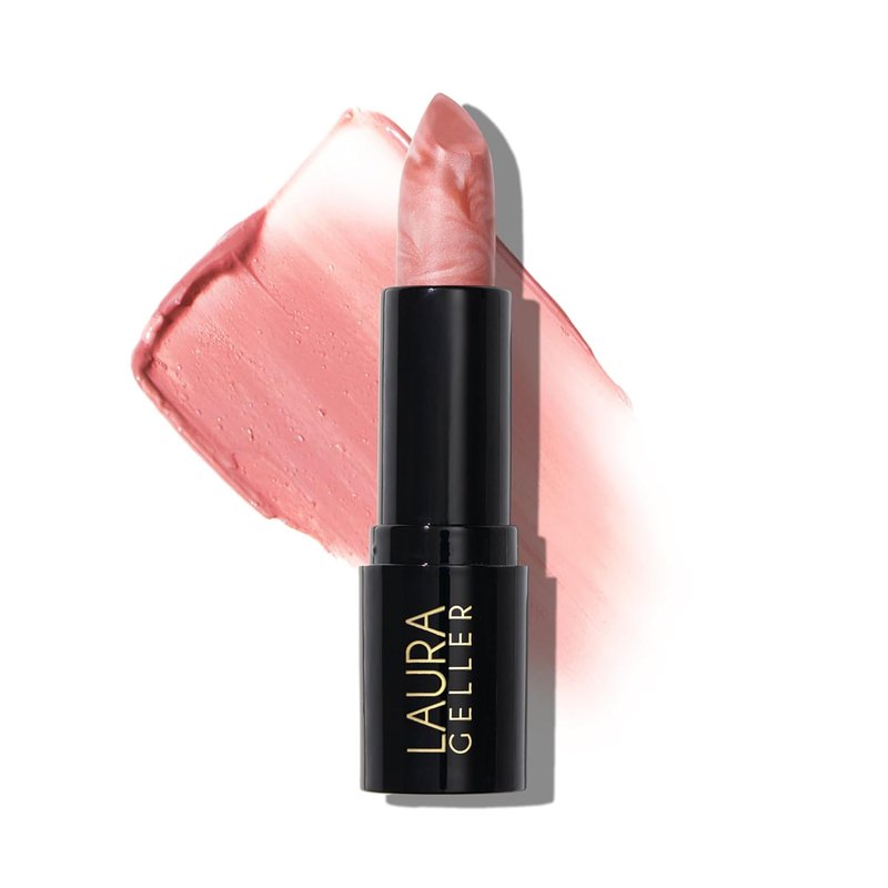 Laura Geller New York Italian Marble Sheer Lipstick - Hydrating Berry Vanilla - Lightweight Cream Finish with Vitamin E