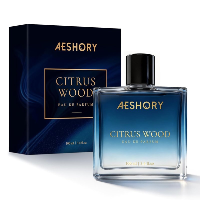 Aeshory Luxury Unisex Perfume - Long Lasting 3.4 FL OZ Eau De Parfum | Fruity Chypre & Citrus Wood Notes