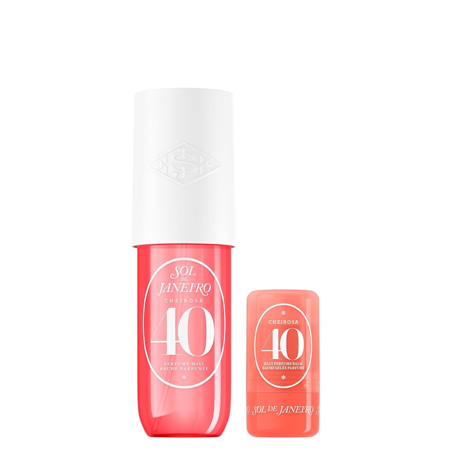 Sol de Janeiro Cheirosa 40 Mist & Jelly Perfume Balm Duo - Luxurious Fragrance Set for All-Day Freshness