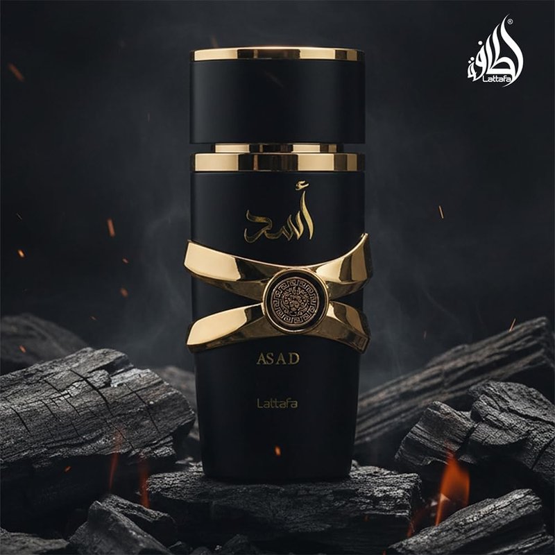 Lattafa Perfumes Asad for Unisex Eau de Parfum Spray, 3.4 Ounce