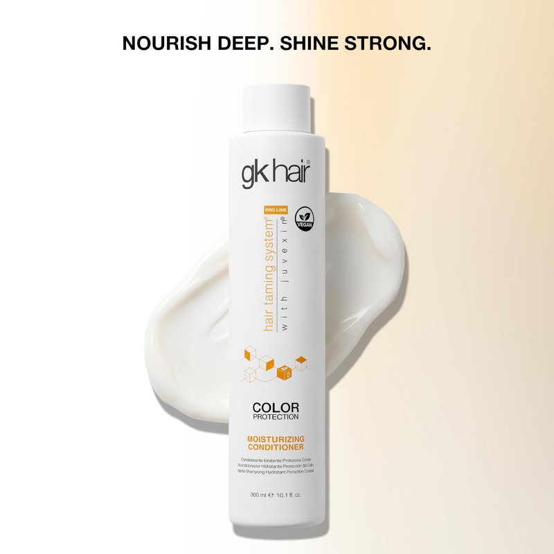 GK HAIR Hydrate Moisturizing Conditioner for Dry Damaged Colored Hair Protection Deep Conditioning with Keratin Frizz Control Smooth Healthy All Hair Sulfate Free Women and Men – 10.1 Ounce