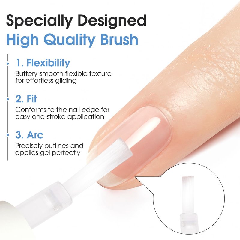ROSALIND Nail Primer,11 ml Air Dry Acid Free No Lift Bond Primer, Hema-Free Bonder for Gel Polish Nail Supplies Set