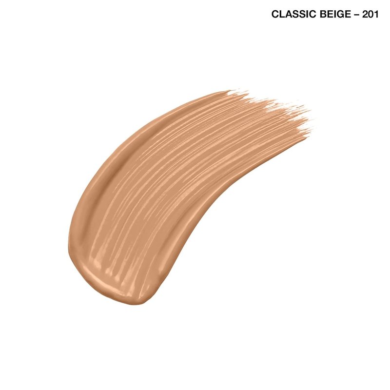 Rimmel London Stay Matte Liquid Mousse Foundation - Oil-Free, Shine Control, Lightweight | 201 Classic Beige, 1oz