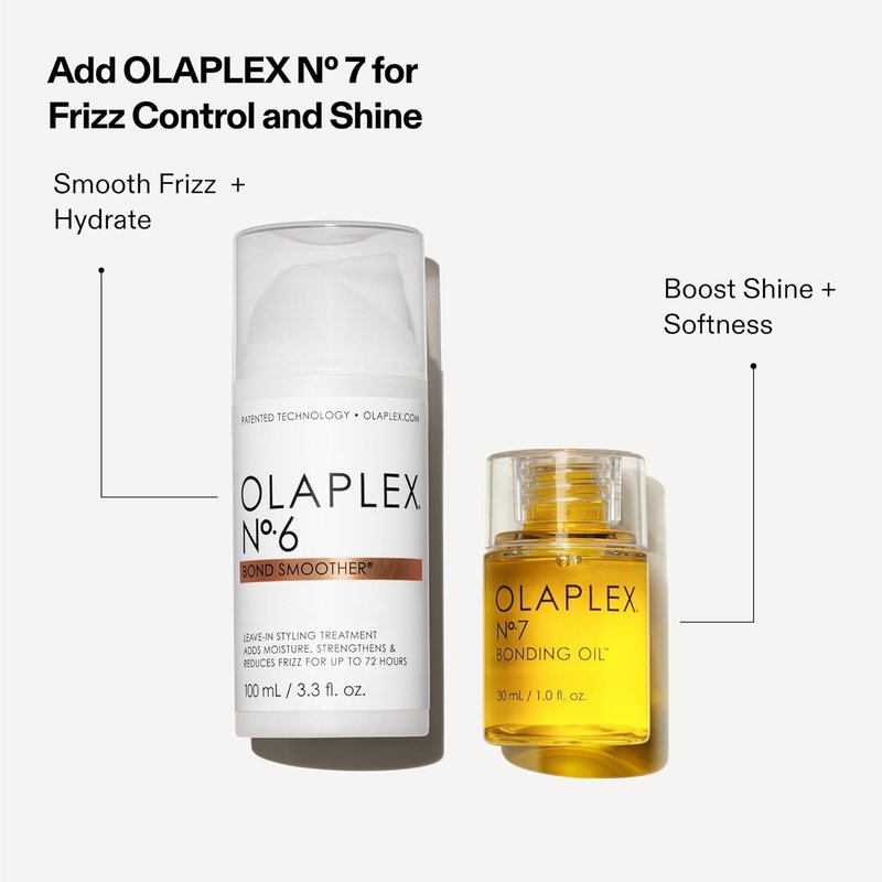 Olaplex Nº. 6 Bond Smoother - Leave-In Styling Treatment for Frizz Control | Smooths & Strengthens Hair