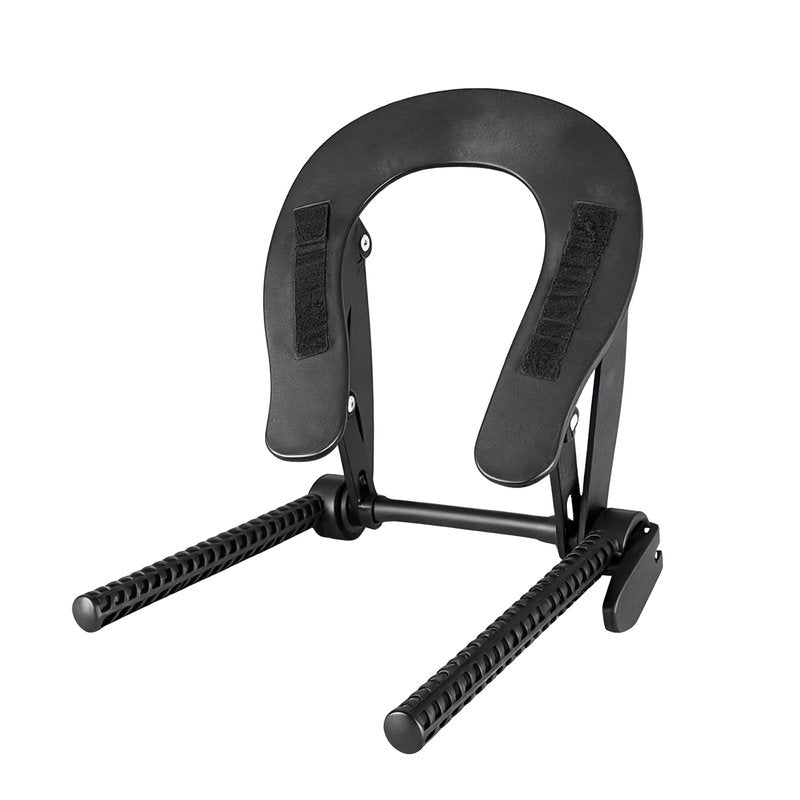 KAWFLYQA Massage Headrest for Bed, Adjustable Massage Face Cradle at Home, Bed Massages Head Holder Massages Attachment for Mattress, Face Down Pillow After Eye Surgery (Black)