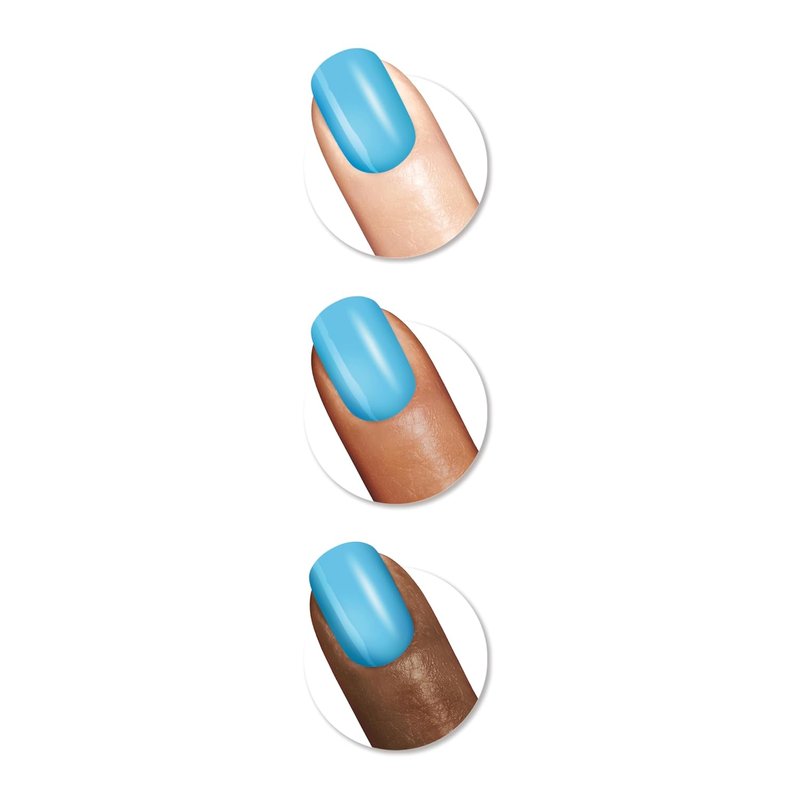 Sally Hansen Insta-Dri®, Ring Pop Party Blues, Quick Dry, Long Lasting, Streak-Free Shine, Blue Nail Polish