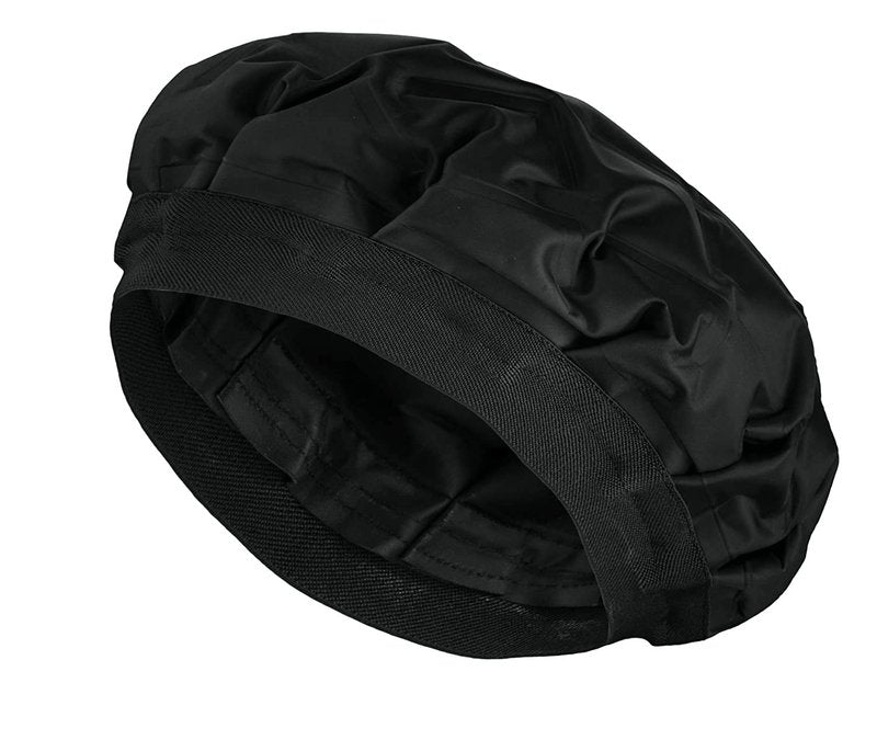 Cordless Deep Conditioning Heat Cap - Hair Styling and Treatment Steam Cap | Heat Therapy and Thermal Spa Hair Steamer Gel Cap - Black Universal