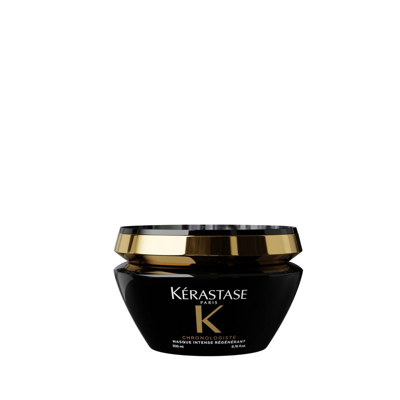 KÉRASTASE Chronologiste Masque Intense Régénérant - Revitalizing Youth Mask For Hair Weakened by Signs of Aging, Hydrating, Smoothing & Detangling, Infused with Hyaluronic Acid & Abyssine, 6.76 Fl Oz