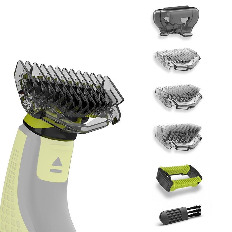Philips Norelco OneBlade Guards Kit - 1/3/5mm Guide Combs & Protective Cap