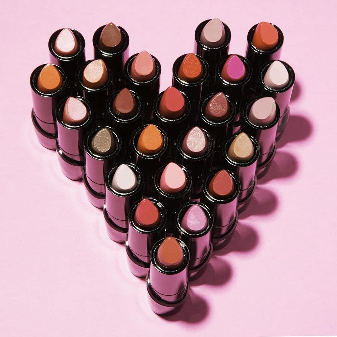 wet n wild Silk Finish Lipstick, Hydrating Rich Buildable Lip Color, Formulated with Vitamins A,E, & Macadamia for Ultimate Hydration, Cruelty-Free & Vegan - Cashmere (Pack of 4)
