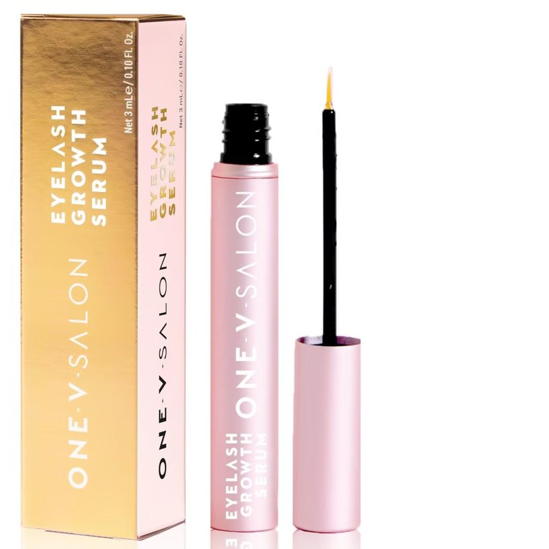 One V Salon Eyelash Growth Serum - Achieve Fuller, Longer Lashes | Vegan & Cruelty-Free (3mL)
