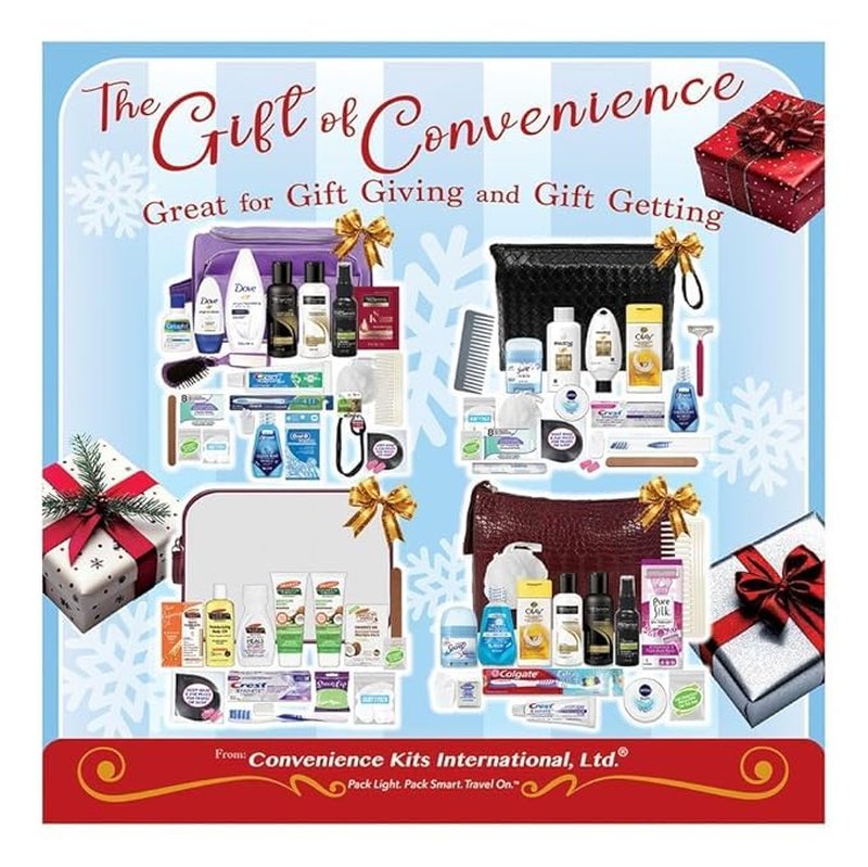 Dove 10pc Women's Convenience Kit - Essential Personal Care Products for Every Woman