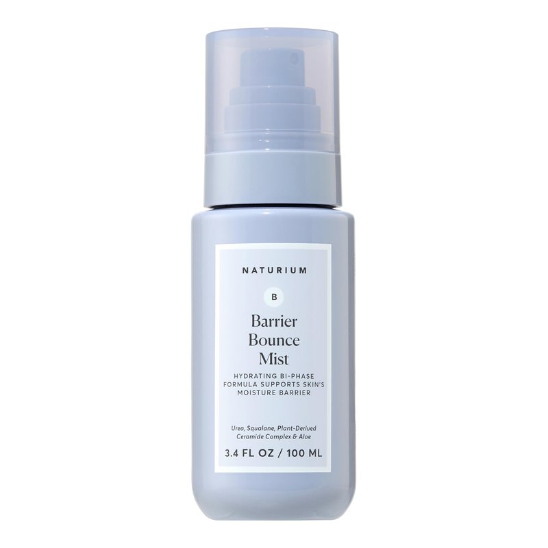 Naturium Barrier Bounce Mist, Hydrating Skincare with Urea, Squalane, Plant-Derived Ceramide & Aloe, 100 mL / 3.4 fl oz
