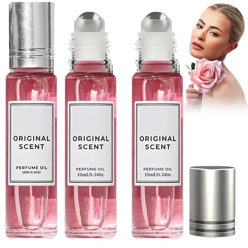 JOIEFIEX 3PCS Pheromone Perfume,Venom Flavor, Venom Pheromone for Women,Long Lasting Roll-On Perfume for Women