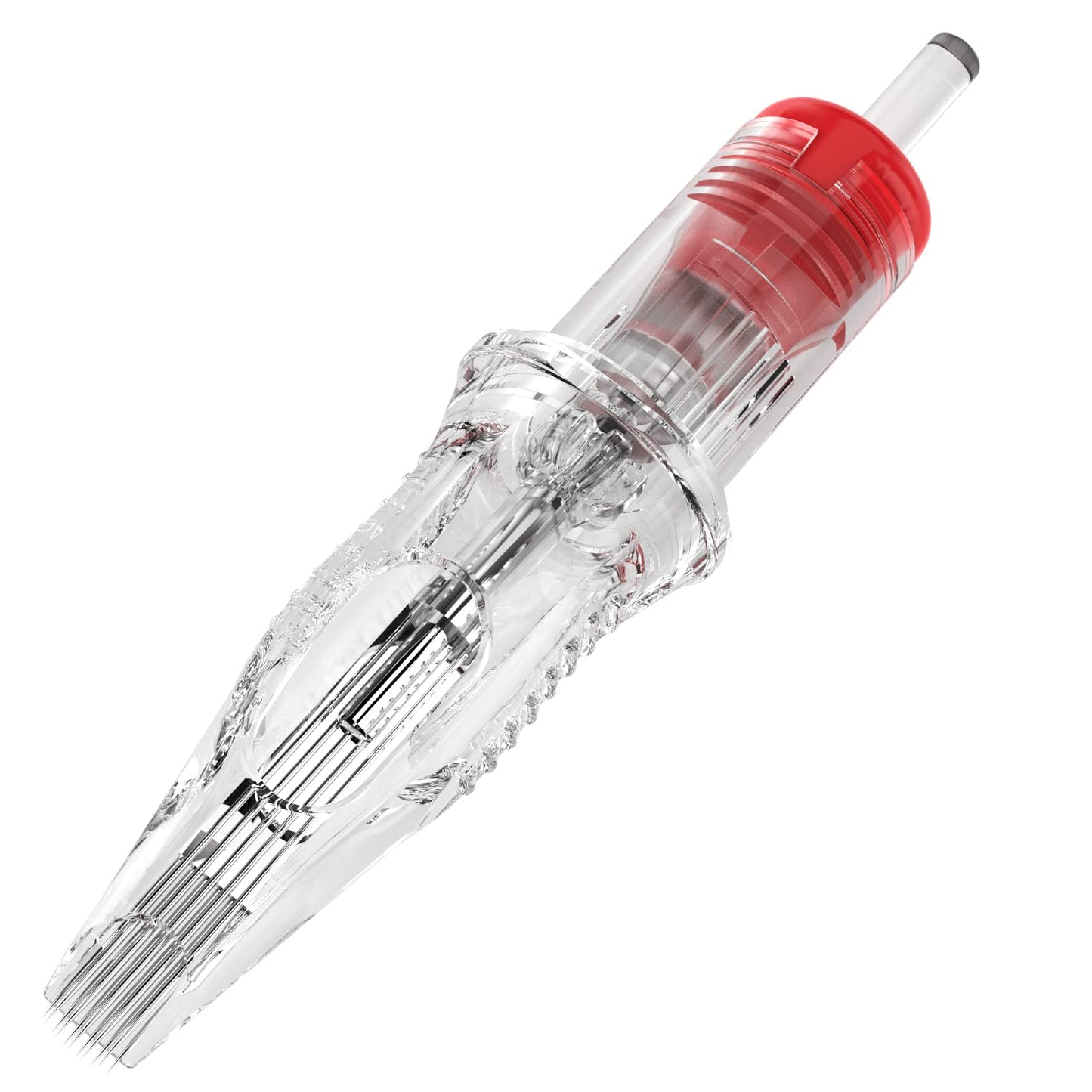 Dragonhawk Tattoo Needle Cartridges - 20PCS Disposable 1209RM Round Magnum Tattoo Needles with Membrane, Professional Cartridge Needles for Shading Work, Compatible with All Rotary Pen Tattoo Machines