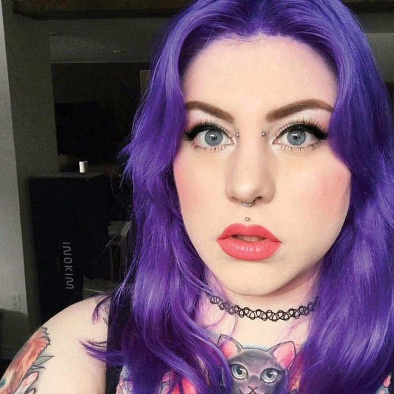 MANIC PANIC Classic Ultra Violet Semi Permanent Hair Color - Blue-Toned Purple Hair Dye for Women & Men That Lasts 4-6 Weeks - Vegan, Ammonia & Cruelty-Free - Create & Mix Custom Shades (4oz / 3pk)