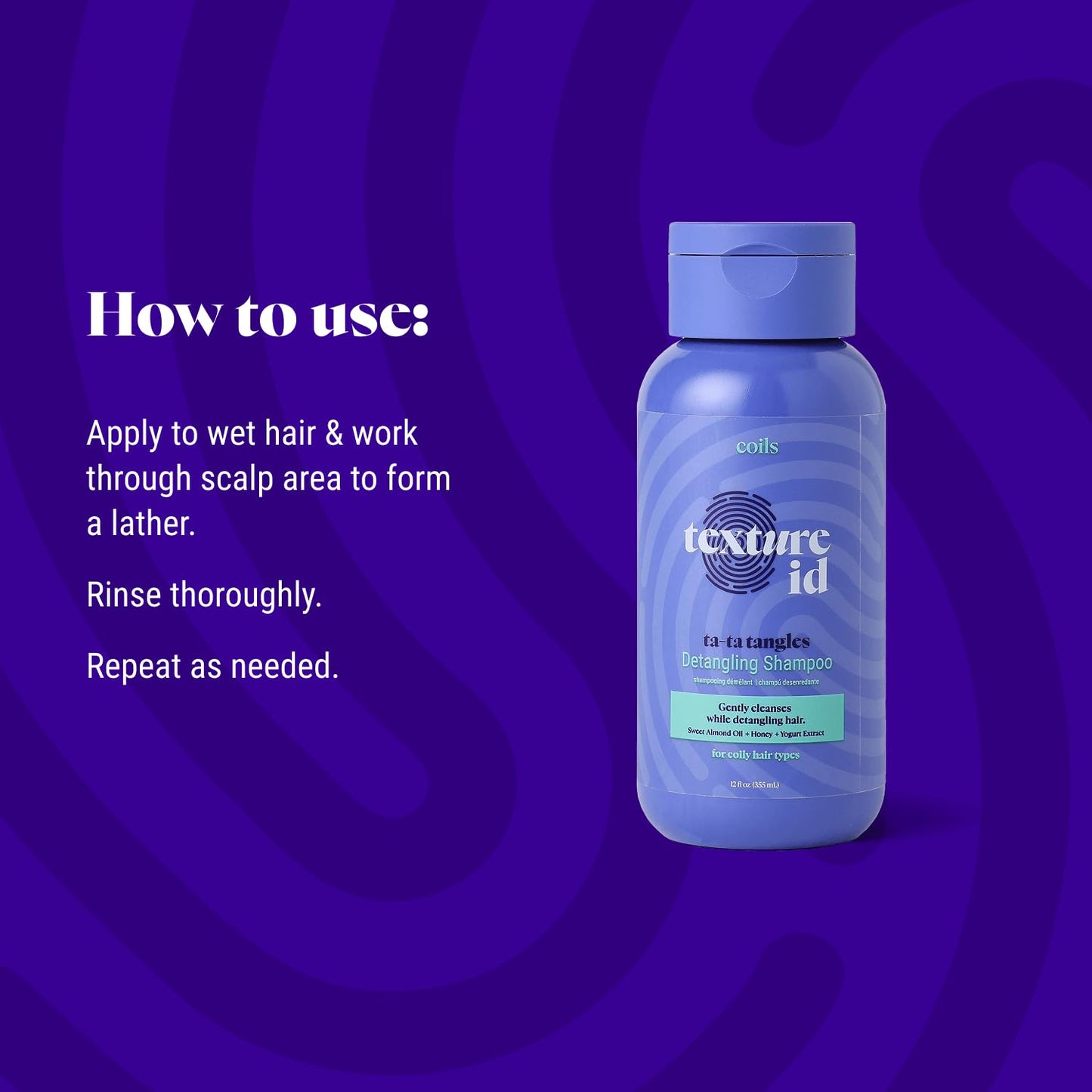 Texture ID Coils Detangling Shampoo