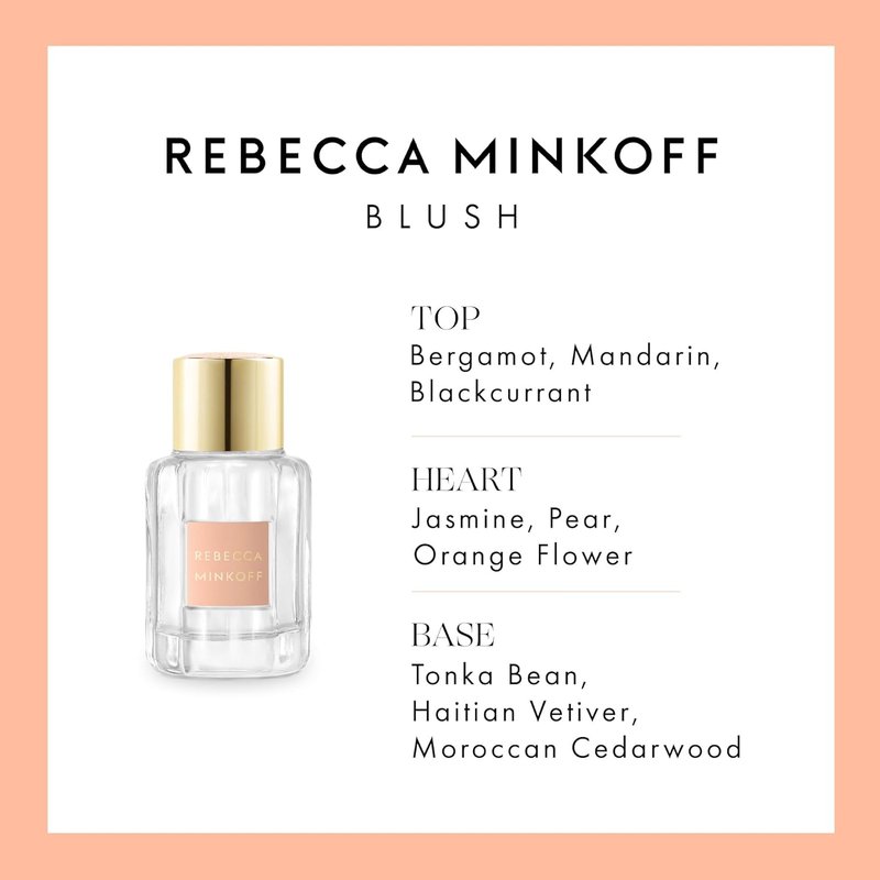 Rebecca Minkoff Eau de Parfum - Bright Feminine Fragrance with Bergamot & Jasmine - 3.4 oz