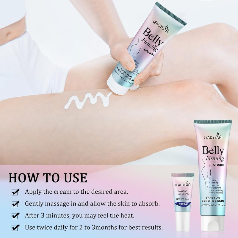 Regine Switzerland Firming Body Cream - Hydrating & Tightening Lotion for Smooth, Toned Skin | 125 ml
