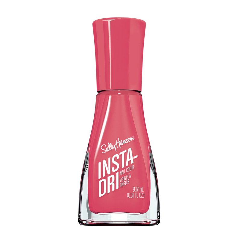 Sally Hansen Insta-Dri Nail Polish | Quick Dry, Long Lasting, Streak-Free Shine | Opaque, Shiny | 315 Fast and Fuchsia | Vibrant Fuchsia Pink Nail Color