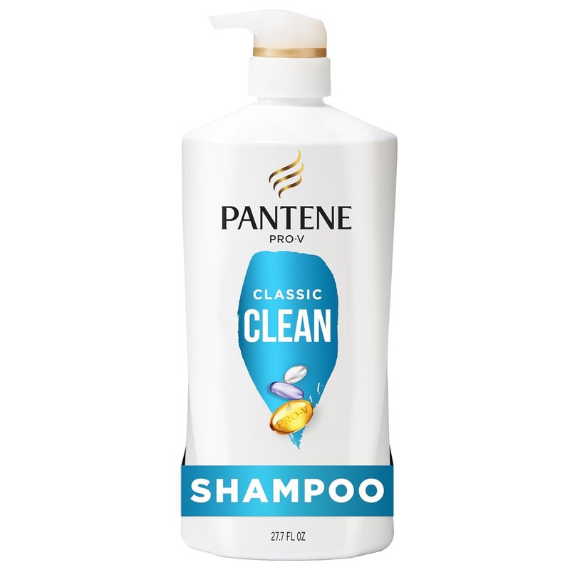 Pantene Shampoo - Classic Clean Formula with Pro-V Nutrients for Healthy, Color-Treated Hair | 27.7 Fl Oz
