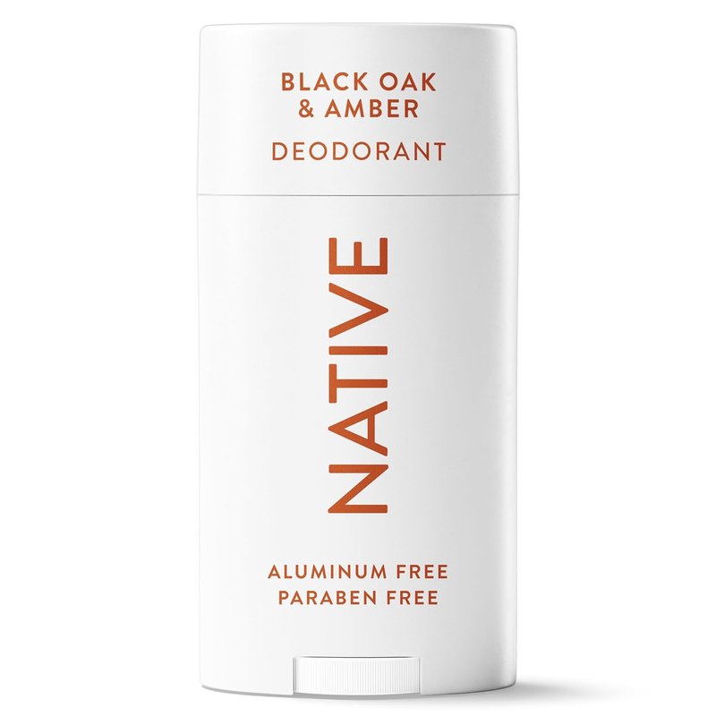 Native Deodorant - Aluminum Free Odor Control for Men & Women | Black Oak & Amber, 2.65oz