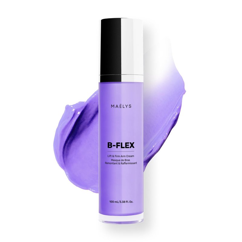 MAËLYS B-FLEX Arm Firming Cream - Skin Tightening Cream for Loose Skin & Crepey Skin - Helps Look of Aging and Sagging Skin - Arm Toning Cream - Red Algae & Kangaroo Flower (3.4 Fl Oz)
