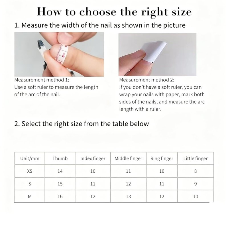 Skiennix 10 Short Oval Handmade Press-On Nails - 3D Floral Cat Eye Polka Dot & Sweet Bow | Easy to Apply & Reusable (XS)