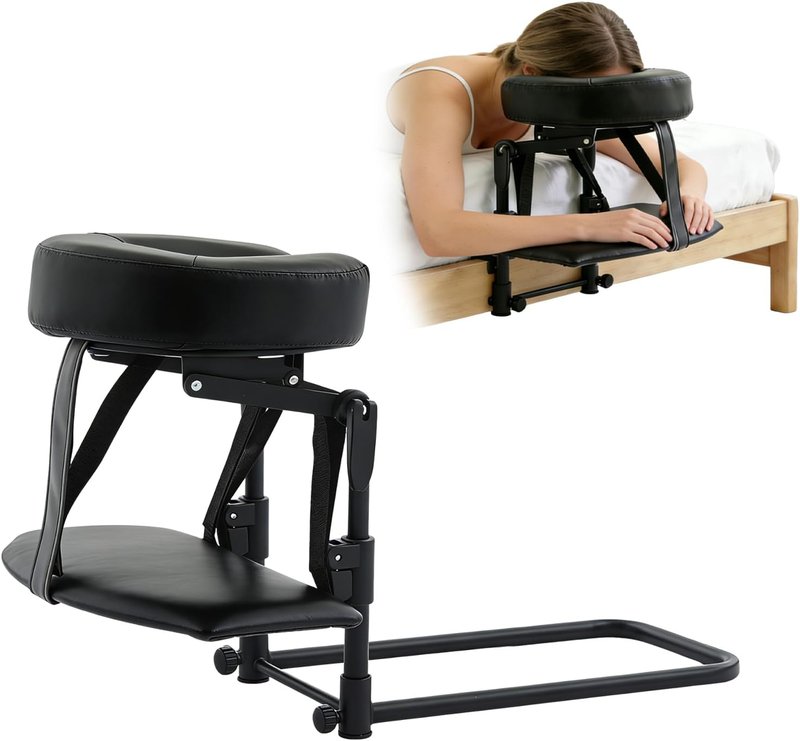 Adjustable Massage Headrest for Bed - Portable Face Cradle Pillow | Ideal for Post-Surgery Comfort