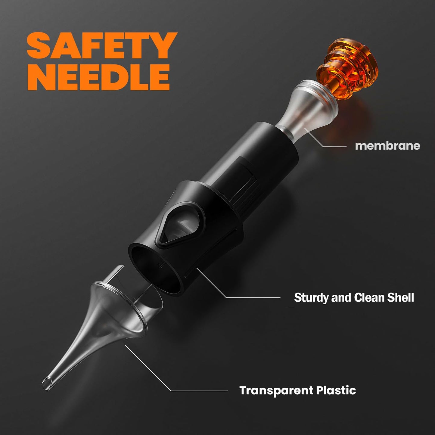 20 Pcs 1003RL Tattoo Cartridge Needles - #10 Bugpin Round Liner Tattoo Needles Pro Sterilization and Safety for Tattoo Pen