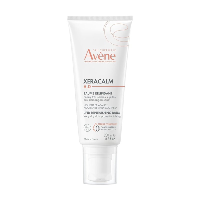 Avène XeraCalm A.D Lipid-Replenishing Balm, Atopic Dermatitis, Eczema-Prone Skin, For dry, itchy Skin, Restore Skin Barrier, Infants, Children & Adults, No Preservatives, Fragrance-Free 6.7 Oz.