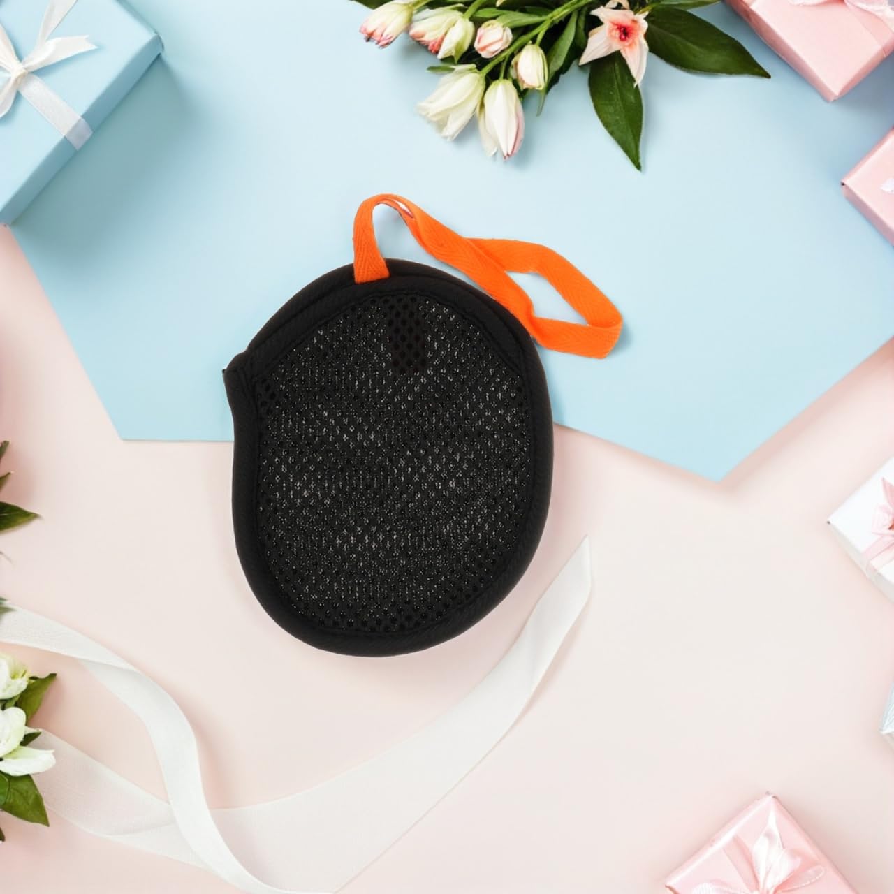 Mesh Soap Pouch for Shower – Exfoliating Lathering Net Bag Generates Rich & Dries Quickly – for Travel, Hotel, Gym, Face Wash, Sensitive Skin