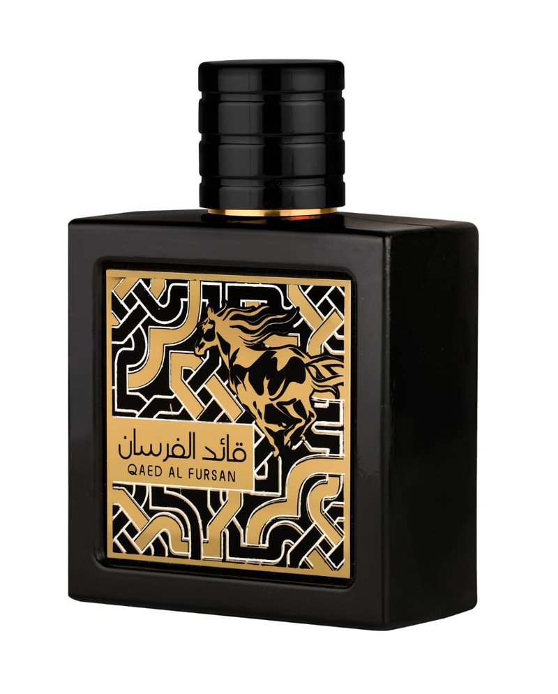 Lattafa Qaed Al Fursan Eau de Parfum Spray - 3.04 Ounce | Captivating Fragrance for Men