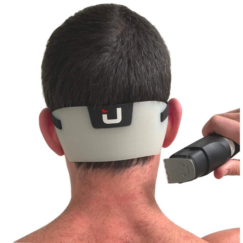 EdgUp 2.0 Professional Barber Neckline Shaving Template - DIY Haircut Stencil Tool for Perfect Fades & Lineups