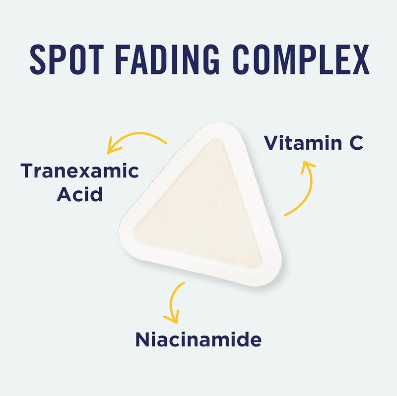 PanOxyl Blemish Brightening Patches - Fade Post-Acne Dark Spots, Reduce Redness | Large Clear, Vegan, 16ct