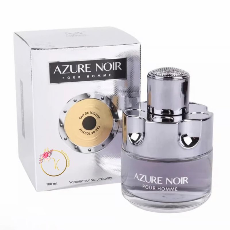 Azure Noir Cologne for Men - Long-Lasting Eau de Toilette Fragrance | 3.4oz/100ml Natural Spray