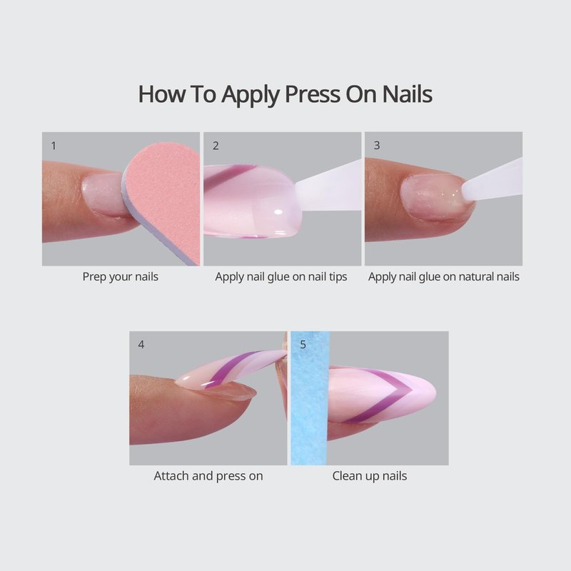 BTArtbox Press On Nails The Perfect Pair