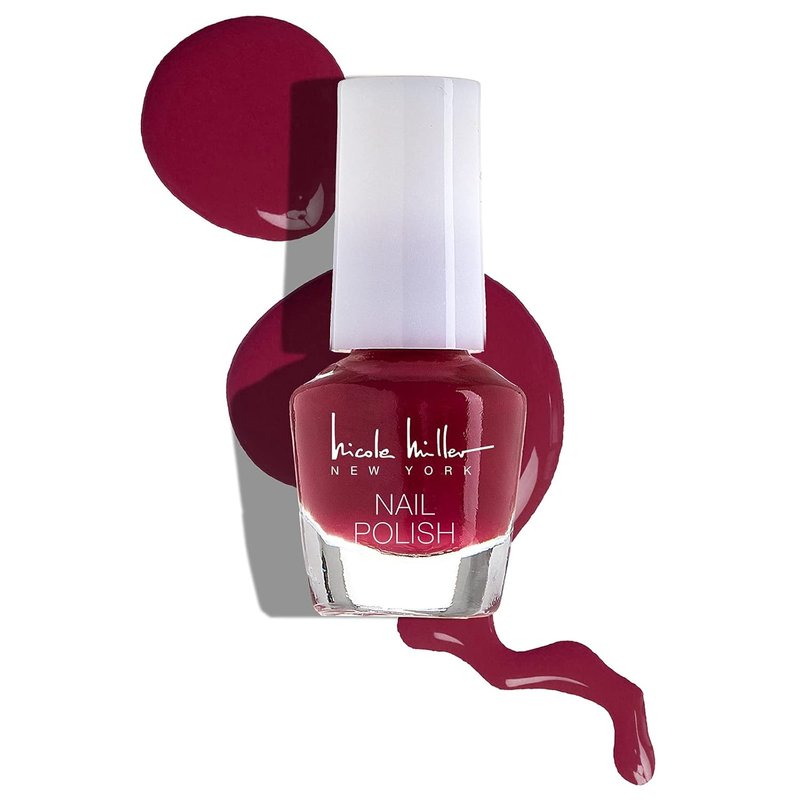 Nicole Miller Mini Nail Polish Set - Glossy Vibrant Colors for Fingernails & Toenails | 2-Pack Trendy Collection
